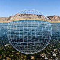 Metashape w łatwy sposób umożliwia łączenie zdjęć w 360-stopniowy obraz panoramiczny